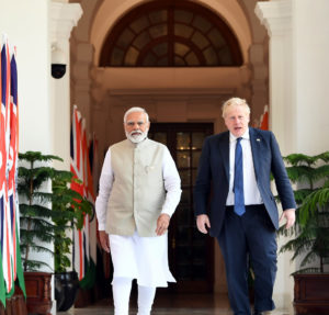 Visit of the Prime Minister of the United Kingdom to India (April 21-22, 2022)